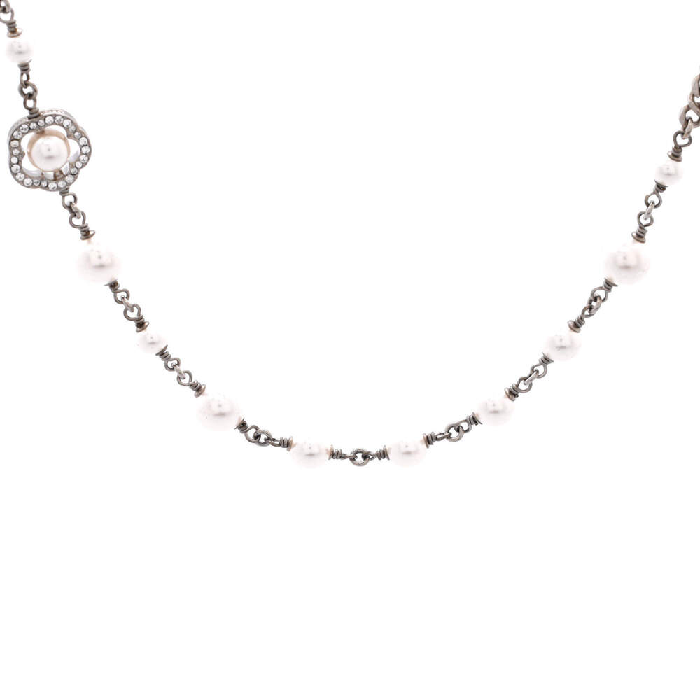 Chanel CC Station Long Necklace